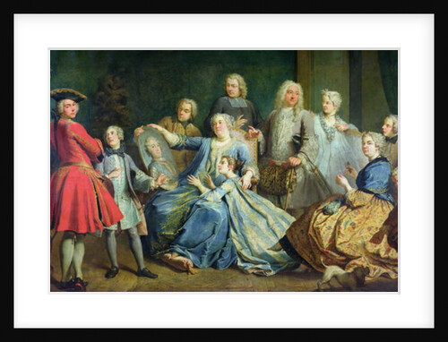 Madame Mercier Surrounded by her Family, 1731 by Jacques Dumont