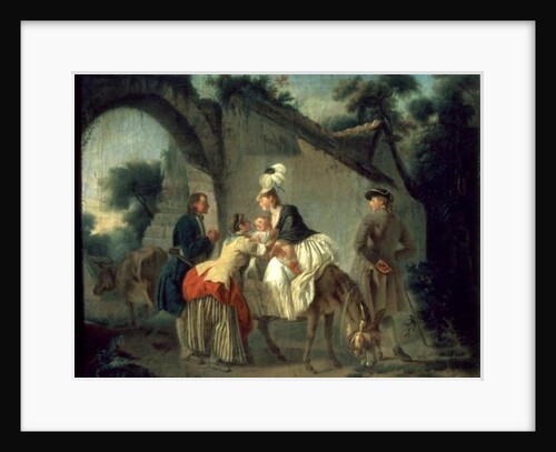 Farewell to the Nursemaid, 1777 by Etienne Aubry