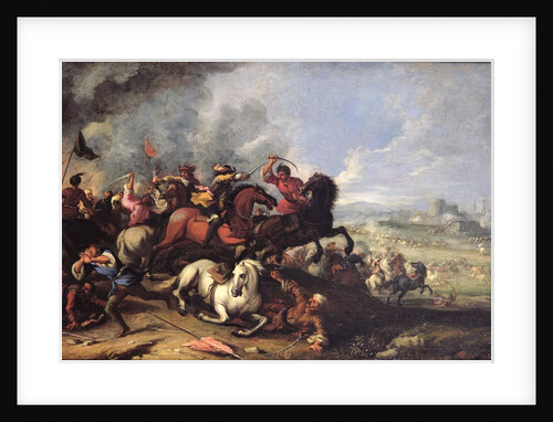 Battle Scene by Jacques Courtois