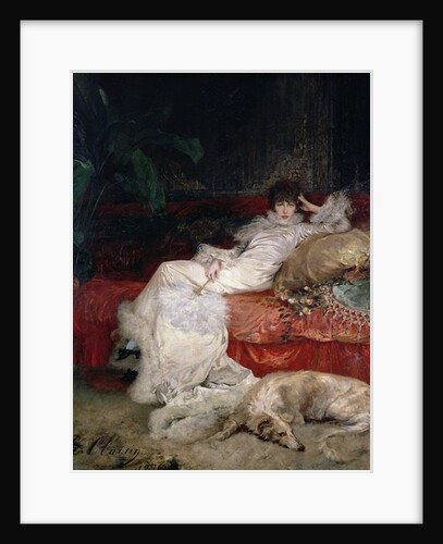 Sarah Bernhardt by Georges Clairin