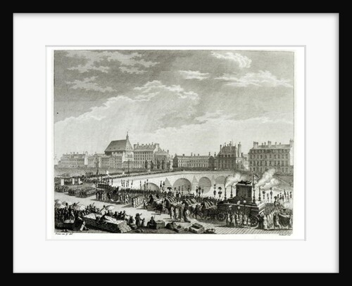 The Triumph of Voltaire, 11th July 1791 by Jean Louis II Prieur