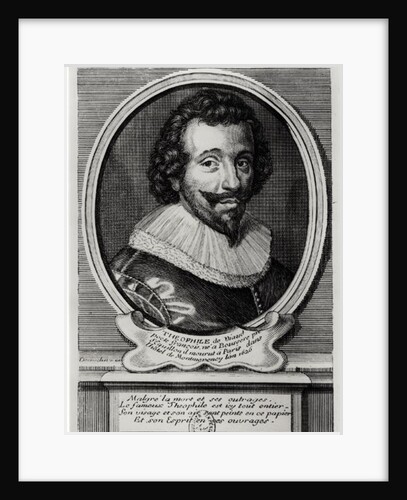 Portrait of Theophile de Viau by Etienne Jehandier Desrochers