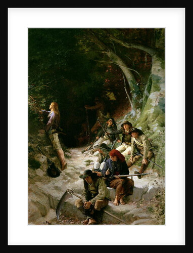 The Ambush by Charles Alexandre Coessin de la Fosse