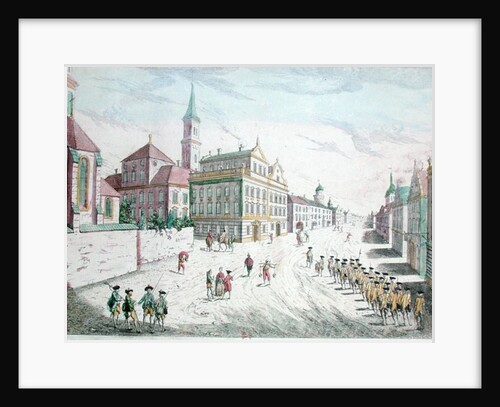 Rue des Recolets, Quebec by Franz Xavier Habermann