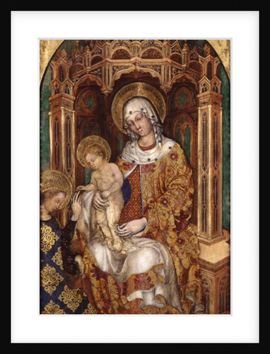 The Mystic Marriage of St. Catherine of Alexandria by Michele Giambono