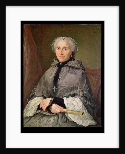 Portrait of a Woman in Grey by Jacques Andre Joseph Camelot Aved