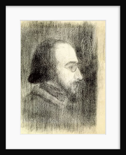Erik Satie c.1886 by Paul Signac