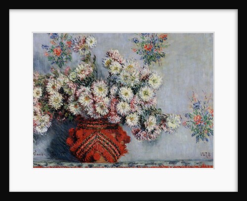 Chrysanthemums, 1878 by Claude Monet