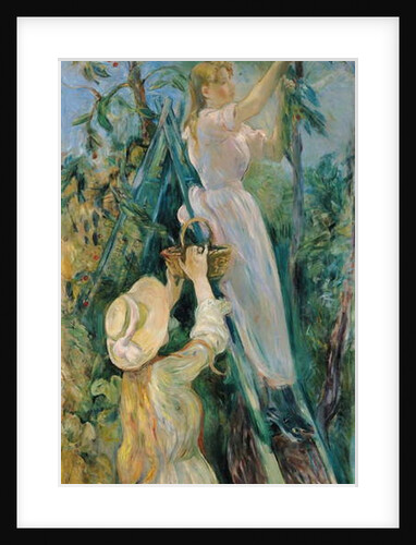 The Cherry Picker 1891 by Berthe Morisot