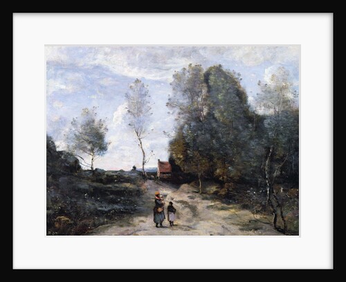 The Road by Jean Baptiste Camille Corot