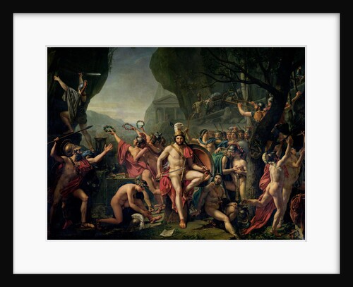 Leonidas at Thermopylae, 480 BC, 1814 by Jacques Louis David