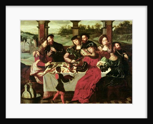 The Concert after the Meal by Ambrosius Benson
