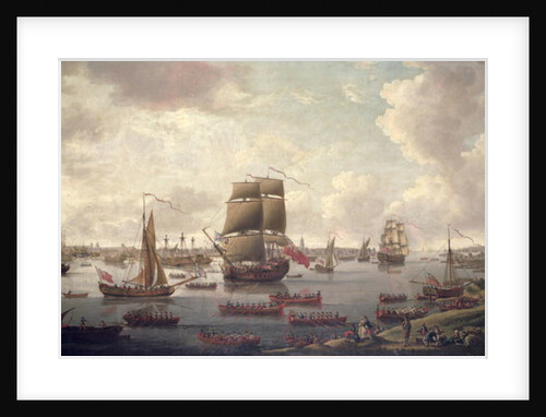 View of the Thames, 1761 by English School