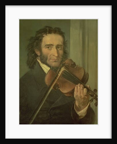 Portrait of Niccolo Paganini by Italian School