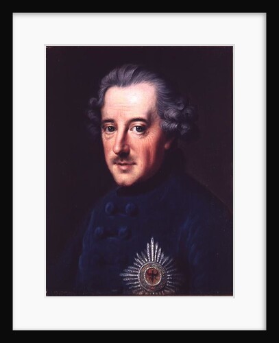 Frederick II the Great by Johann Georg Ziesenis