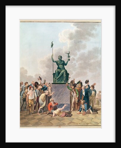 Liberty, 10th November 1793 by French School