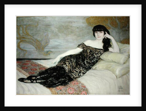 Anna de Noailles, 1914 by Clementine-Helene Dufau