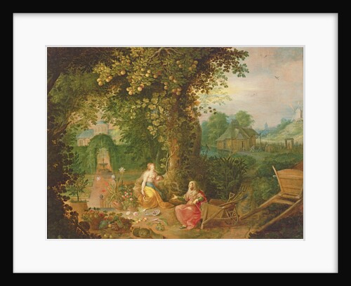 Vertumnus and Pomona by Frans II the Younger Francken