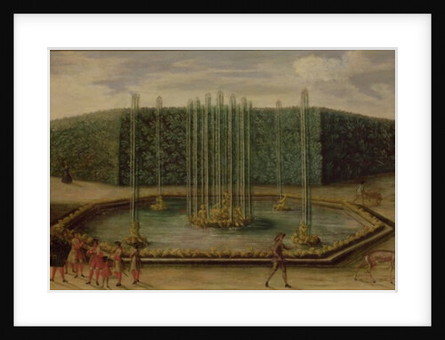 The Fountain of Bacchus at Versailles by French School