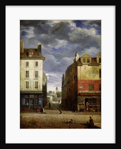 A Street in Old Paris by French School