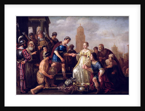 The Continence of Scipio 1643 by Nicolaes Cornelisz Moeyaert