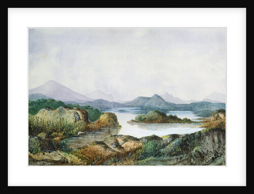 Landscape with a Lake by George Sand