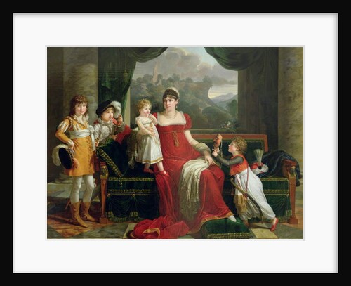 The Duchess of Feltre and her Children, 1810 by Francois Xavier Fabre