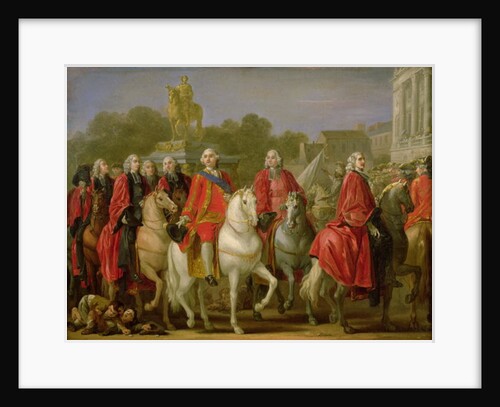 Inauguration of the Place Louis XV, 20th June 1763 by Joseph-Marie the Elder Vien
