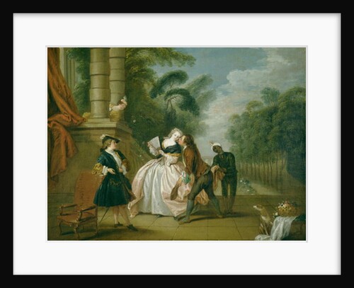 The Kiss by Jean-Baptiste Joseph (after) Pater