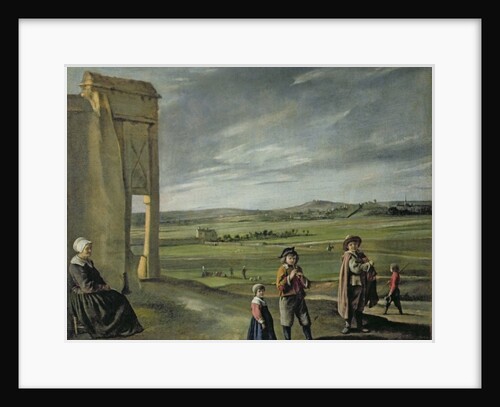Landscape with Peasants, c.1640 by Louis Le Nain