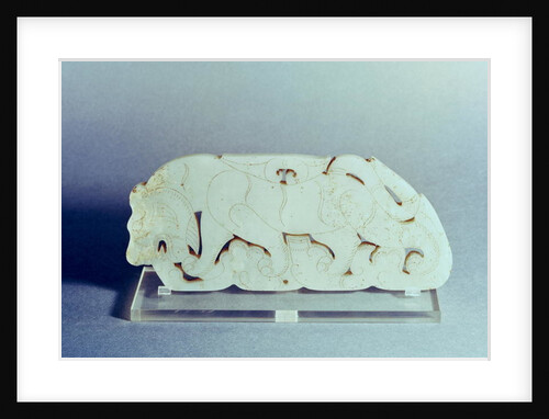 Plaque in the form of a tiger, Han Dynasty by Chinese School