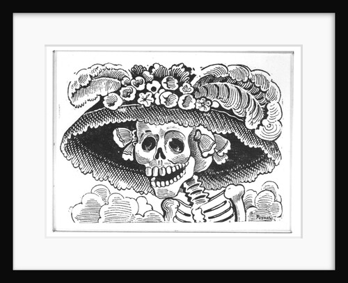 La Calavera de la Catrina, 1913 by Jose Guadalupe Posada