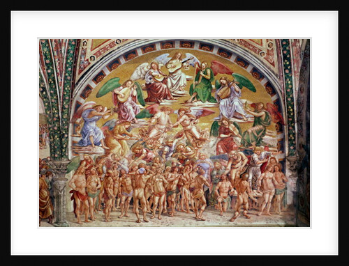 The Calling of the Chosen to Heaven by Luca Signorelli