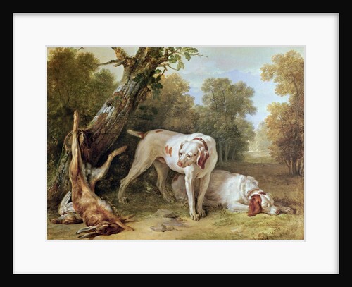 Dog and Hare by Jean-Baptiste Oudry