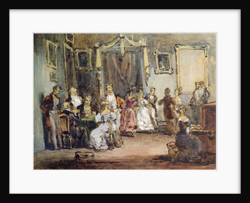 An Evening at the House of Madame X by Henri Bonaventure Monnier