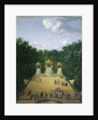 The Groves of the Baths of Apollo in the Gardens of Versailles, 1713 by Pierre-Denis Martin