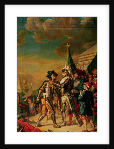 Henri II Giving the Chain of the Order of Saint-Michel to Gaspard de Saulx Count of Tavannes by Nicolas Guy Brenet