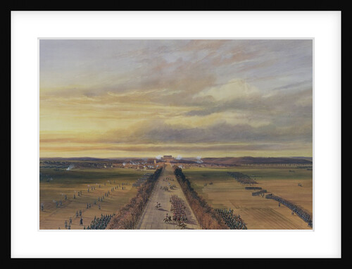 Battle of Brienne, 29th January 1814, 1840 by Jean Antoine Simeon Fort