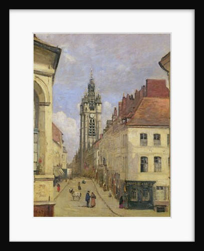 The Belfry of Douai, 1871 by Jean Baptiste Camille Corot