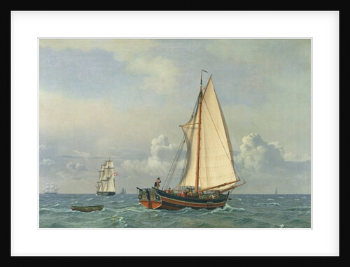 The Sea, 1831 by Christoffer-Wilhelm Eckersberg