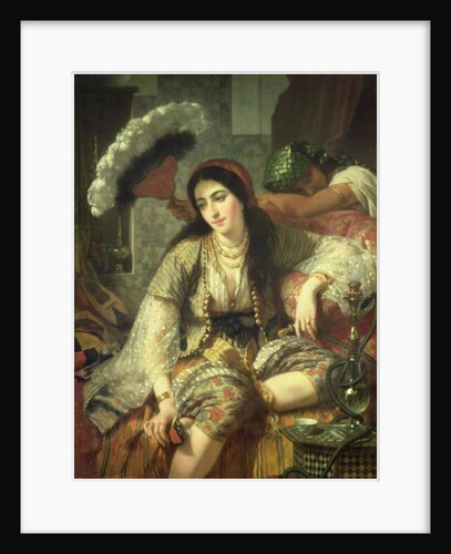 Odalisque by Jean Baptiste Ange Tissier