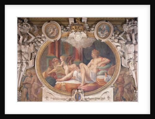 Danae Receiving the Shower of Gold by Francesco Primaticcio