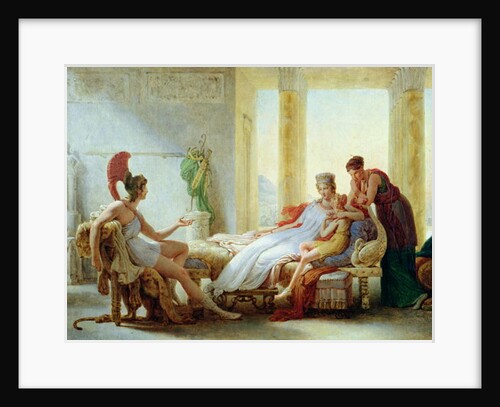 Aeneas telling Dido of the Disaster at Troy, 1815 by Baron Pierre-Narcisse Guerin