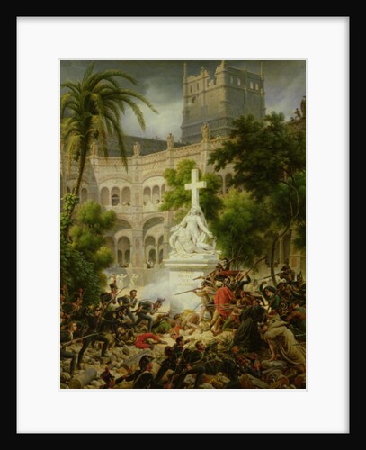 Assault on the Monastery of San Engracio in Zaragoza, 8th February 1809, 1827 by Louis Lejeune