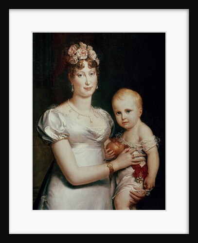 Marie-Louise of Habsbourg-Lorraine and the King of Rome by Francois Pascal Simon Baron Gerard