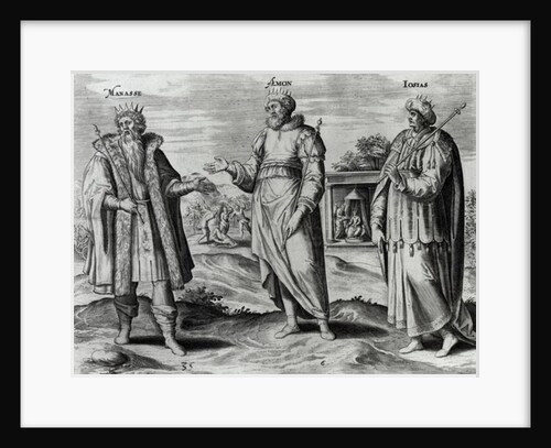 Manasseh Amon and Josiah by Dutch School
