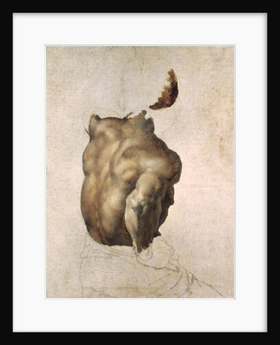Study of a Torso for The Raft of the Medusa, 1818 by Theodore Gericault