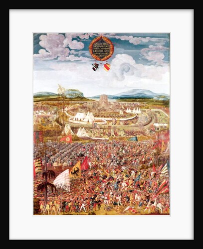 Alesia Besieged by Julius Caesar by Melchior Feselen