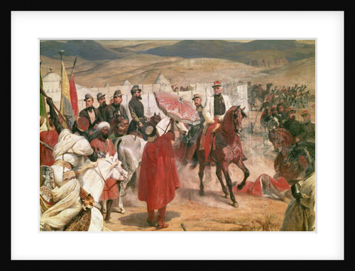Marshal Thomas Bugeaud and Colonel Joseph Vantini During the Conquest of Algeria, 1846 by Emile Jean Horace Vernet