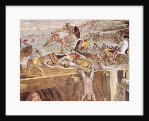 Horatius Cocles on the Sublician Bridge by Tommaso Laureti